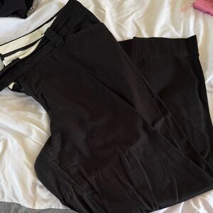 Lane Bryant Classic Black Trousers